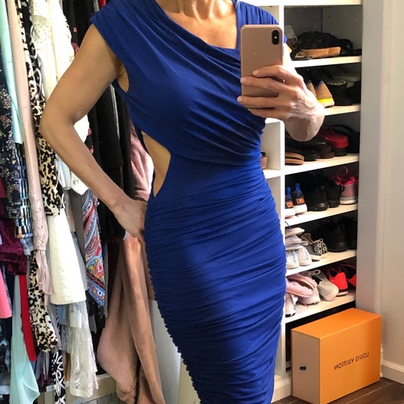 BeBe size small blue dress - Picture 2 of 4